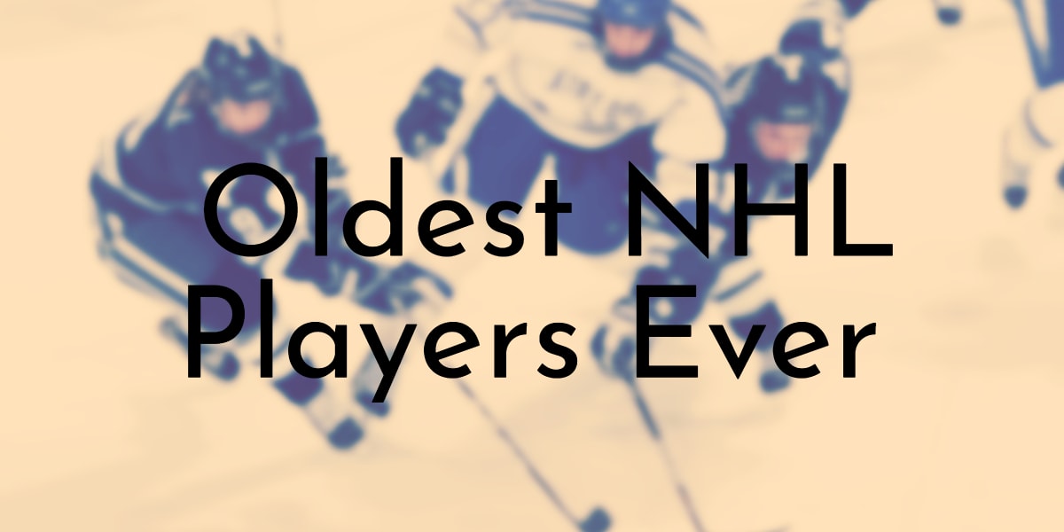 These are the oldest NHL players this season and of all time – NBC