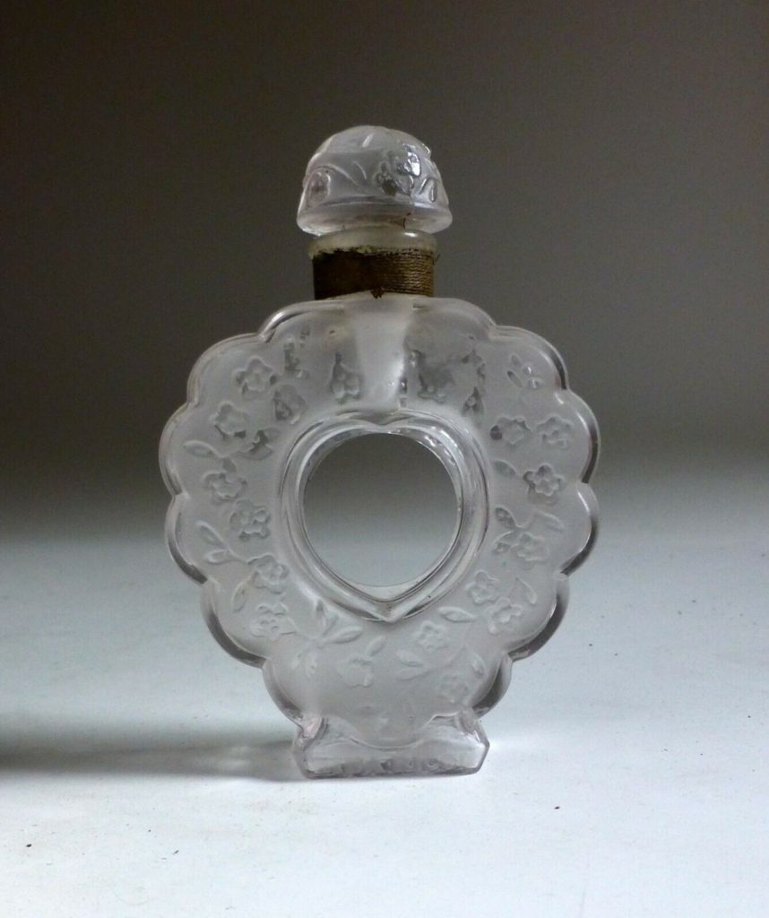 Buy Fancy Satin Glass PERFUME Atomizer Bottle 1930's Antique